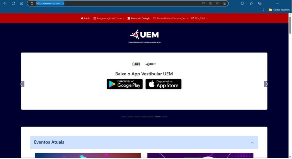 Portal-CVU-da-UEM-Imagem-Reproducao-1536x835-1-1024x557 Vestibular UEM 2025: Inscrições, Provas, Datas, Vagas e Cursos